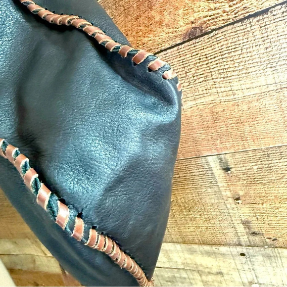 Vintage Carla Mancini Handmade Large Leather Tote - Picture 10 of 12